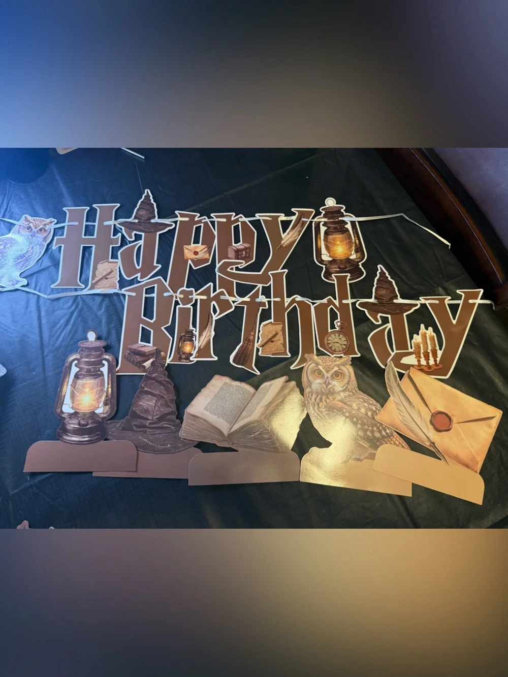 New Harry Potter Party Bundle Wizard Theme Decorations 12 Yr old/ 21 Yr old